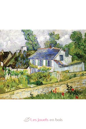 Maisons à Auvers de VAN GOGH A218-500-4442 Puzzle Michèle Wilson 1