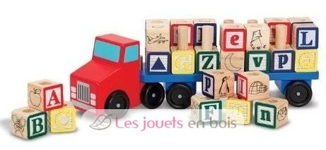 Camion Alphabet M&D15175-4555 Melissa & Doug 1