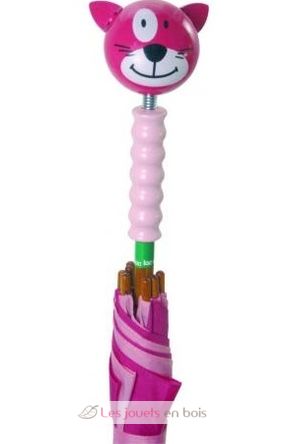 Parapluie Sacha le chat - rose VI4406-P-4712 Vilac 1