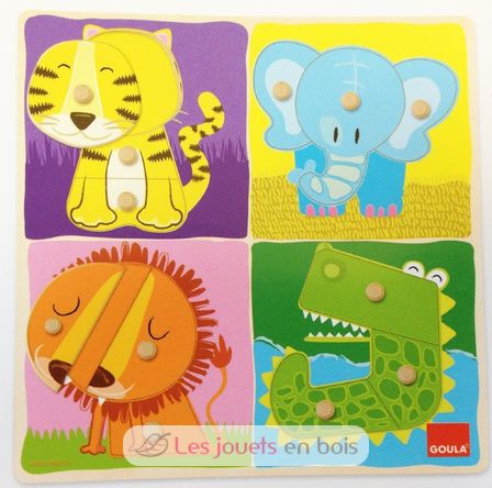 Puzzle animaux Jungle GO53111-4930 Goula 1