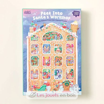 Calendrier de l'Avent L'atelier du Père Noël PP-12411 Professor Puzzle 4