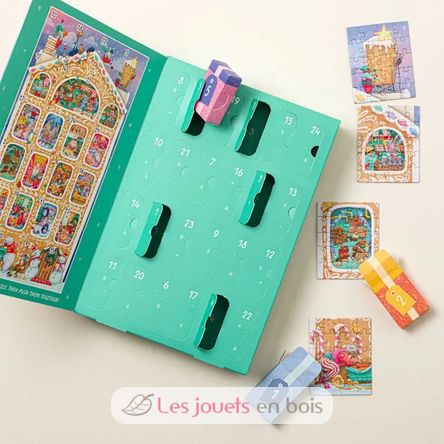Calendrier de l'Avent L'atelier du Père Noël PP-12411 Professor Puzzle 3