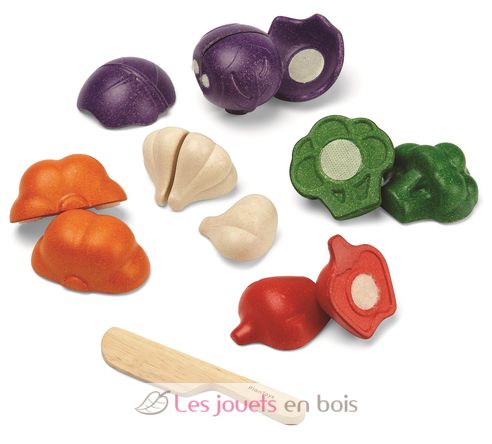 Assortiment 5 légumes PT3431 Plan Toys 3