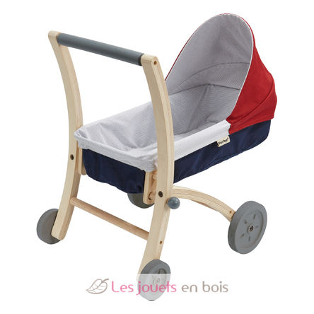 Ma premiere poussette un landau pour poupees avec capote rabattable et hauteur reglable