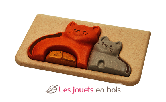 Mon premier puzzle - Chat PT4637 Plan Toys 3