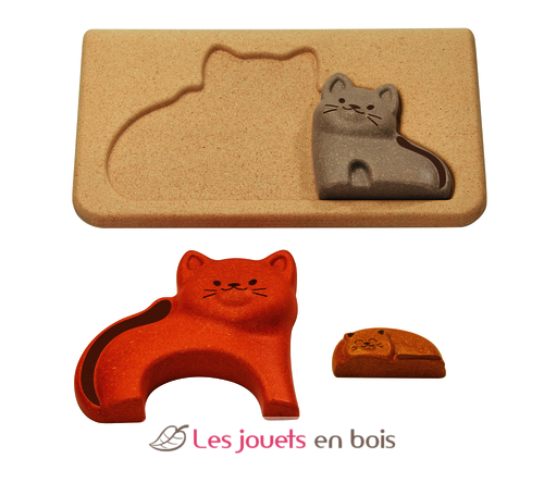 Mon premier puzzle - Chat PT4637 Plan Toys 2