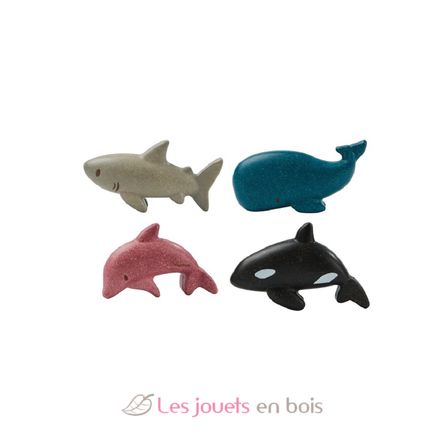 Mon premier puzzle - Animaux de la mer PT4643 Plan Toys 2