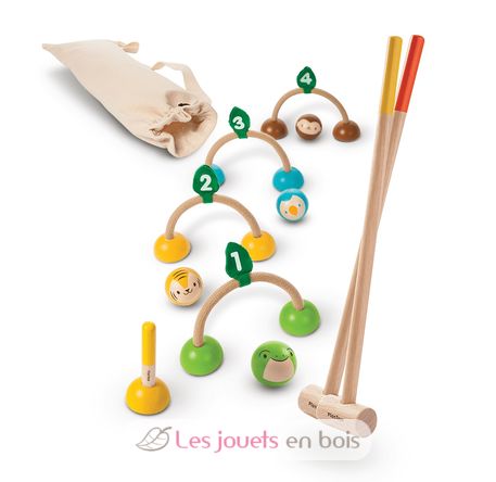 Jeu de croquet PT5189 Plan Toys 1