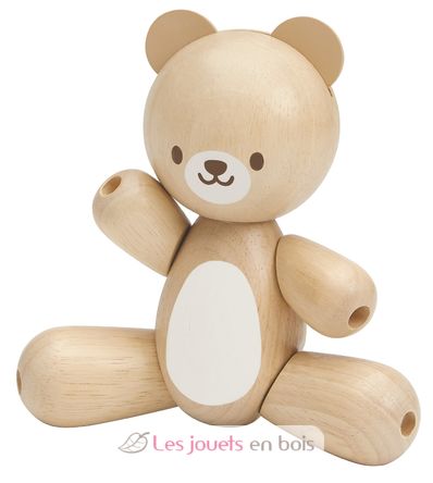 Maman et Bébé Ours articulés PT5264 Plan Toys 3