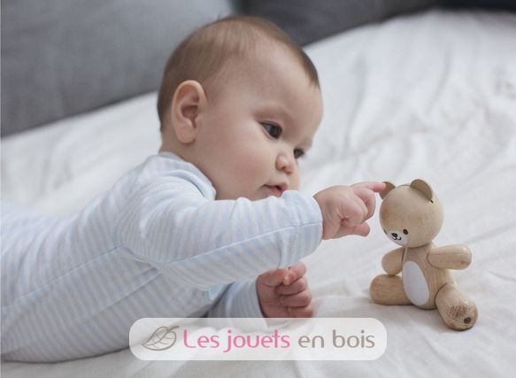 Maman et Bébé Ours articulés PT5264 Plan Toys 6