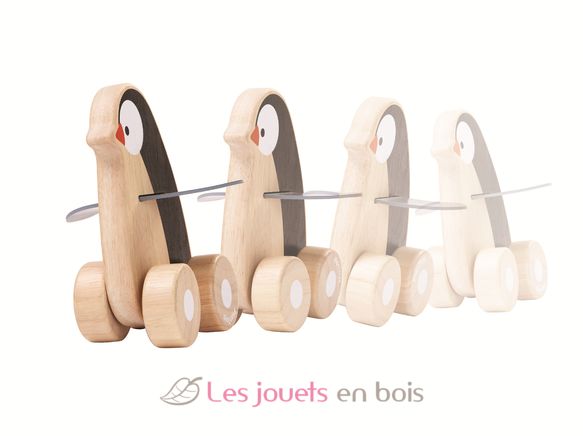 Pingouin roulant PT5444 Plan Toys 2