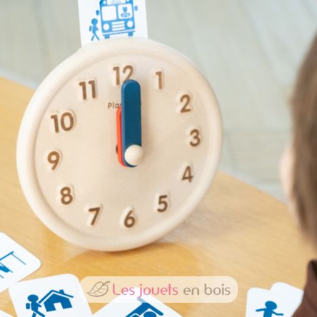 Ma première horloge PT5458 Plan Toys 4