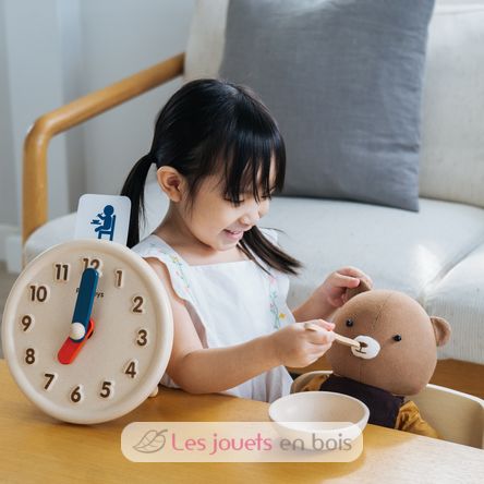 Ma première horloge PT5458 Plan Toys 7