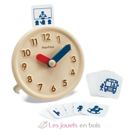 Ma première horloge PT5458 Plan Toys 1