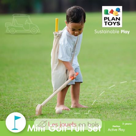 Mini Golf double PT5683 Plan Toys 6