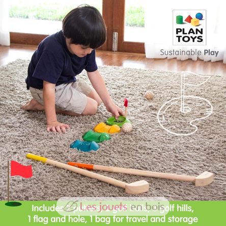 Mini Golf double PT5683 Plan Toys 8