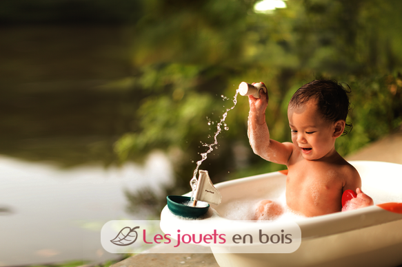 Bateau ours polaire PT5712 Plan Toys 2