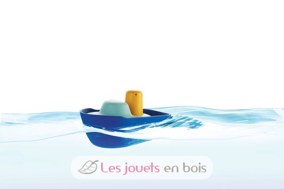 Grand bateau modulable bleu 21 cm PT5802 Plan Toys 7