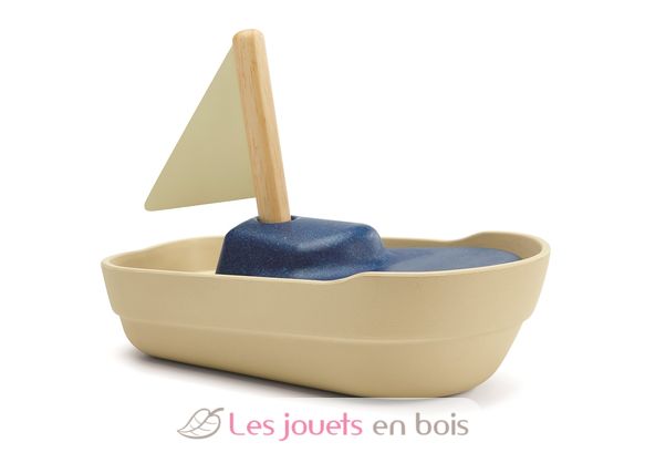 Grand bateau à voile 21 cm PT5805 Plan Toys 1