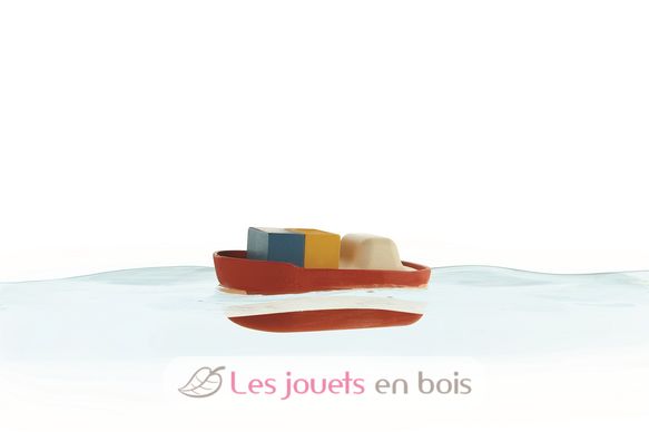 Grand bateau modulable rouge 21 cm PT5806 Plan Toys 3