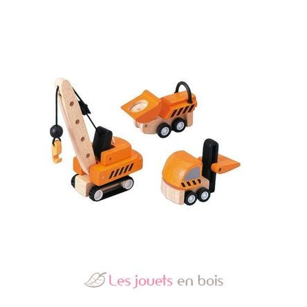 Véhicules de construction PT6087 Plan Toys 1