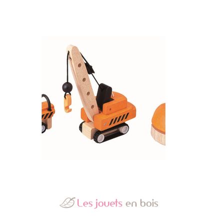 Véhicules de construction PT6087 Plan Toys 3