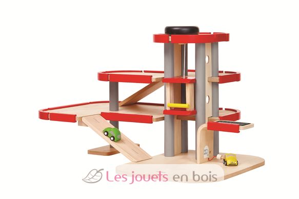 Garage Parking en bois PT6271 Plan Toys 3