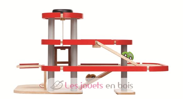 Garage Parking en bois PT6271 Plan Toys 4