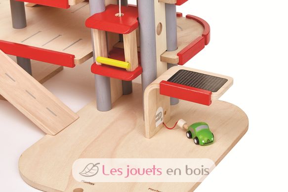 Garage Parking en bois PT6271 Plan Toys 5