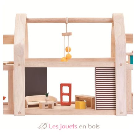 Maison 3 en 1 meublée PT7611 Plan Toys 11