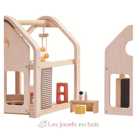 Maison 3 en 1 meublée PT7611 Plan Toys 12