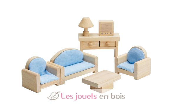 Salon en bois naturel PT9015 Plan Toys 1