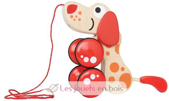 Puppy le chien à tirer HA-E0347 Hape Toys 2