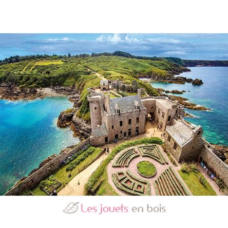 Puzzle A la découverte du Fort La Latte 1000 pcs NA12001877 Nathan 3