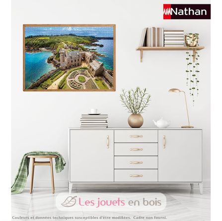 Puzzle A la découverte du Fort La Latte 1000 pcs NA12001877 Nathan 4