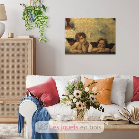 Puzzle Putti La Madone Sixtine de Raphaël 1000 pcs RAV12000062 Ravensburger 5
