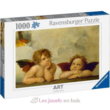 Puzzle Putti La Madone Sixtine de Raphaël 1000 pcs RAV12000062 Ravensburger 1