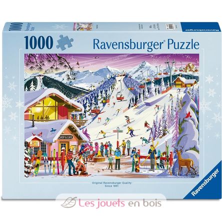 Puzzle Au rythme des pistes 1000 pcs RAV12001719 Ravensburger 1