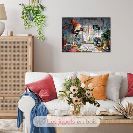 Puzzle Bureau d'artiste Pixar 1000 pcs RAV12000302 Ravensburger 5