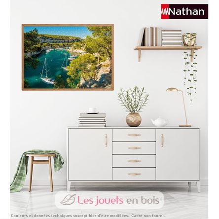 Puzzle Calanque de Port-Miou 1000 pcs NA12002011 Nathan 4