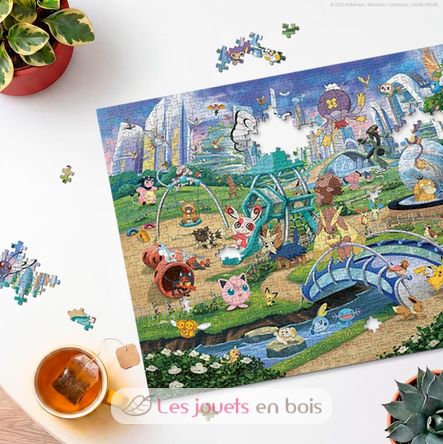 Puzzle Pokémon Évoli dans le parc 1000 pcs RAV12002033 Ravensburger 2