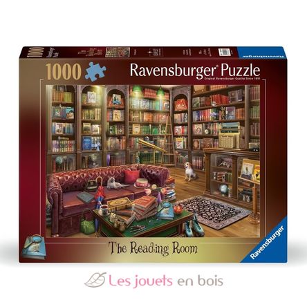 Puzzle La salle de lecture 1000 pcs RAV12000329 Ravensburger 1