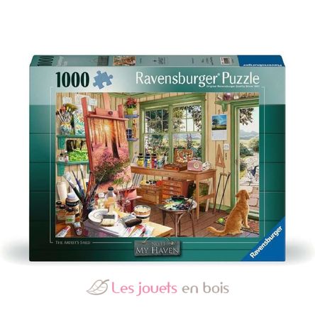 Puzzle L'atelier de l'artiste 1000 pcs RAV12001100 Ravensburger 1