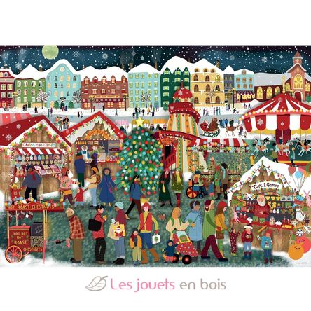 Puzzle Le marché de Noël 1000 pcs RAV12000729 Ravensburger 2