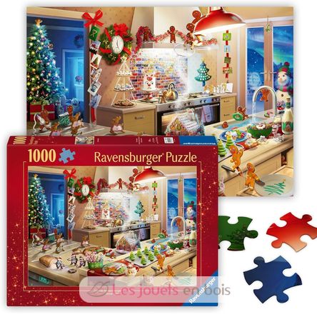 Puzzle Les bonhommes en pain d'épices 1000 pcs RAV12000718 Ravensburger 1