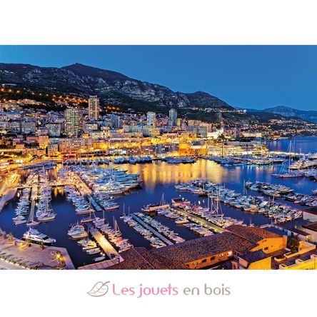 Puzzle Une nuit au port de Monaco 1500 pcs NA12002012 Nathan 3