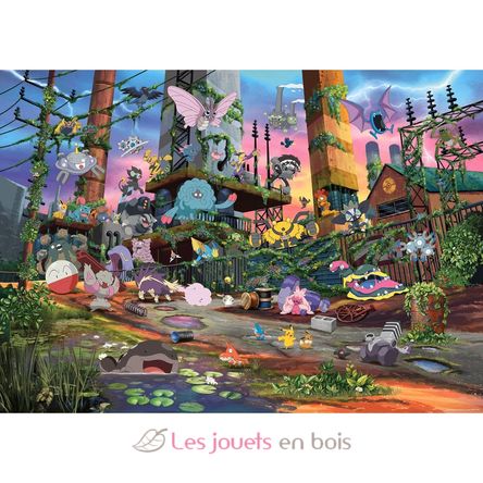 Puzzle Pokémon Voltali et centrale électrique 1000 pcs RAV12002034 Ravensburger 3