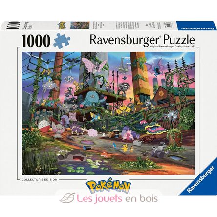 Puzzle Pokémon Voltali et centrale électrique 1000 pcs RAV12002034 Ravensburger 1