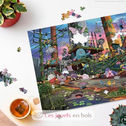 Puzzle Pokémon Voltali et centrale électrique 1000 pcs RAV12002034 Ravensburger 2