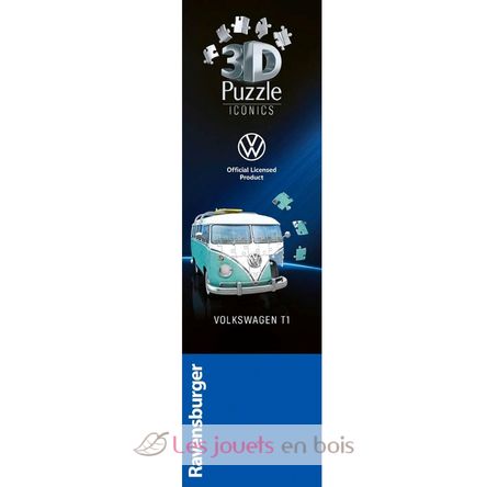Puzzle 3D Combi T1 Volkswagen Chrome 162 pcs RAV12008077 Ravensburger 4